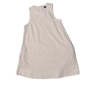 Rag & Bone Cream Sleeveless Mini Dress